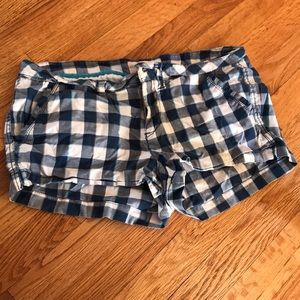 Checkered shorts